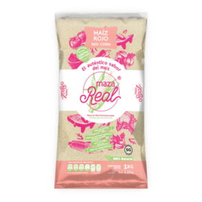 Mąka Kukurydziana Czerwona Nixtamalizowana 1kg - Maza Real