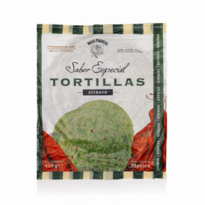 Tortilla pszenna szpinakowa Nuevo Progreso 25cm - zestaw 6 sztuk